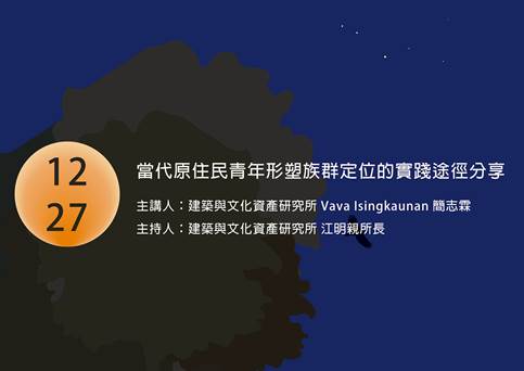 當代原住民青年形塑族群定位的實踐途徑分享