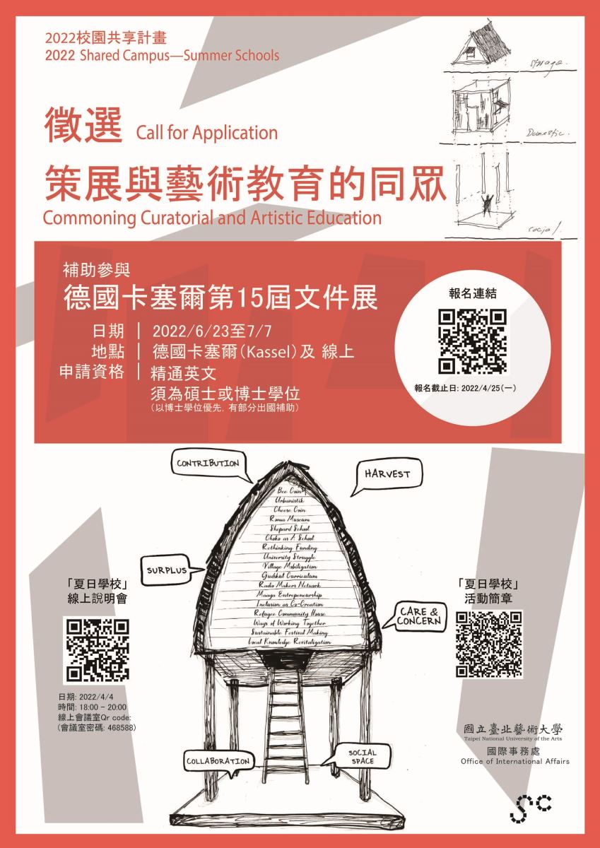 Summer Schools：德國卡塞爾第15屆文件展