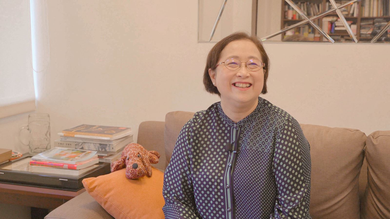 葭儀老師，藝術家可以學、但是不易教。